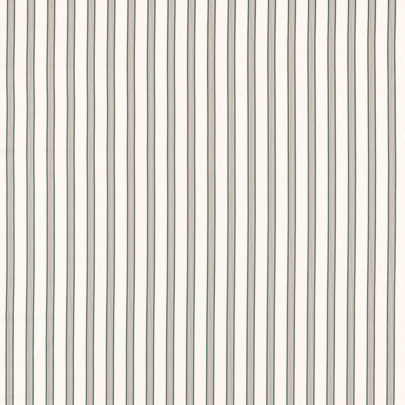 Edison Fabric by Clarke & Clarke - F1499/03 - Racing Green/Linen