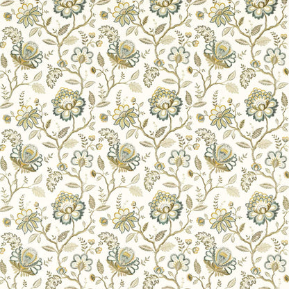 Adeline Fabric by Clarke & Clarke - F1543/04 - Teal