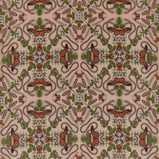 Emerald Forest Fabric by Wedgwood - F1581/01 - Blush Jacquard