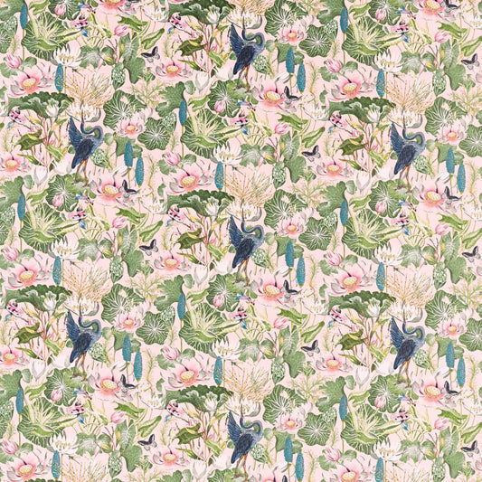 Waterlily Fabric by Wedgwood