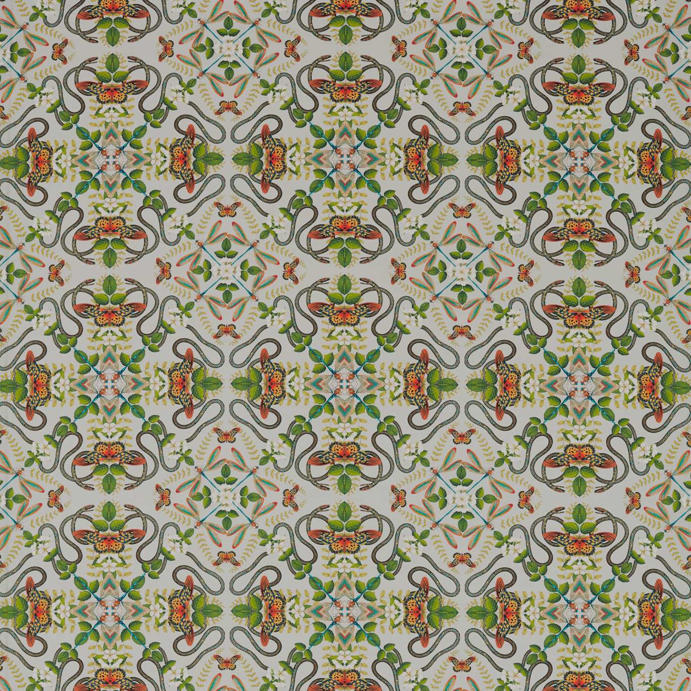 Emerald Forest Fabric by Wedgwood - F1599/02 - Smoke