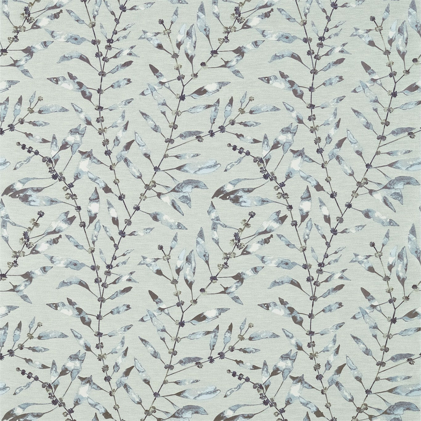 Chaconia Fabric by Harlequin - HANZ132291 - Indigo/Seaspray