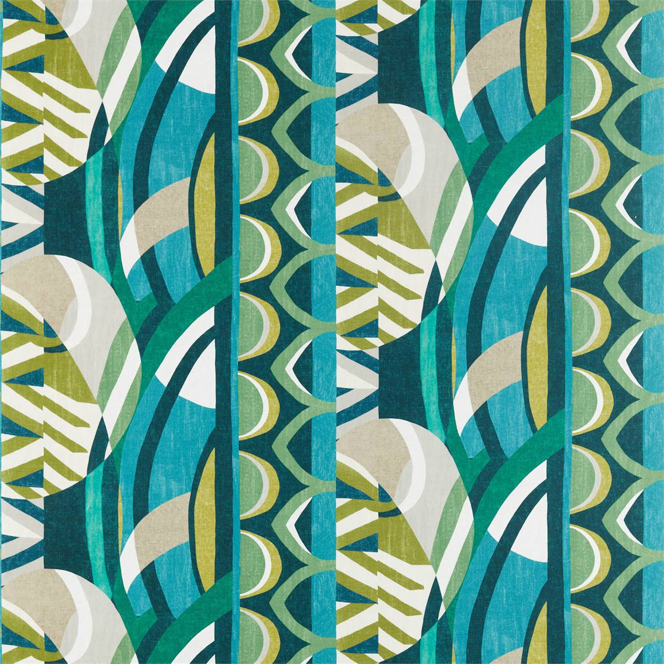Atelier Fabric by Harlequin - HATL120794 - Emerald / Zest / Marine