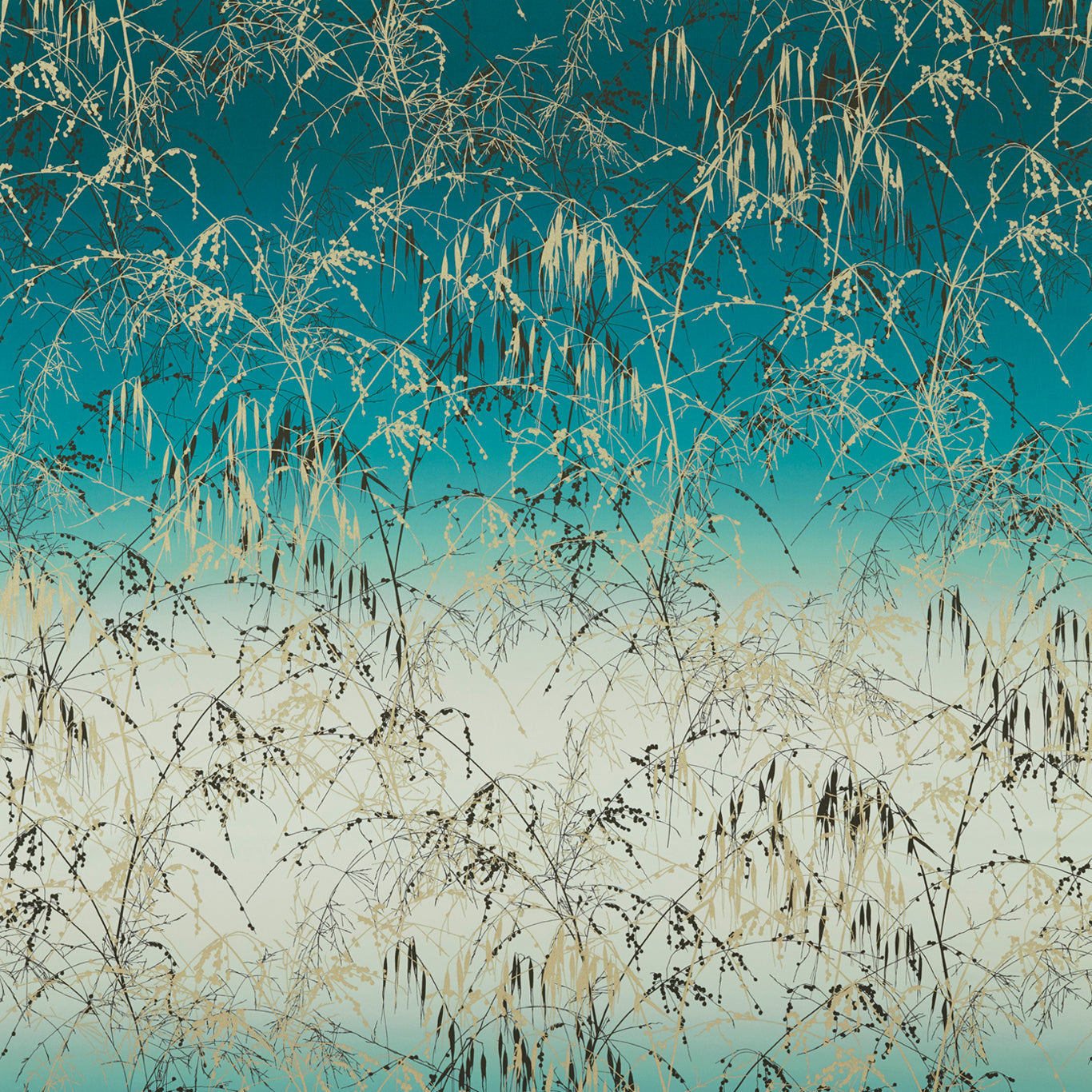 Meadow Grass Fabric by Harlequin