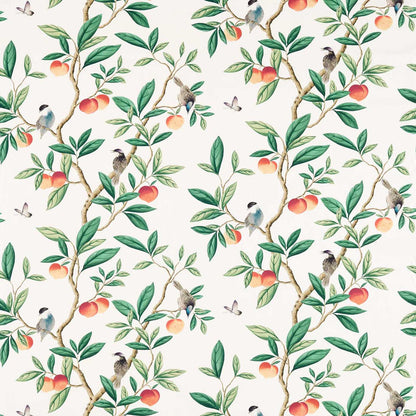 Ella Fabric by Harlequin - HDHP121111 - Fig Blossom/Fig Leaf/ Nectarine