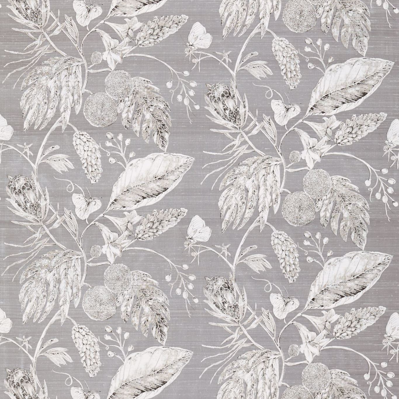 Amborella Silk Fabric by Harlequin - HGAT120420 - Steel