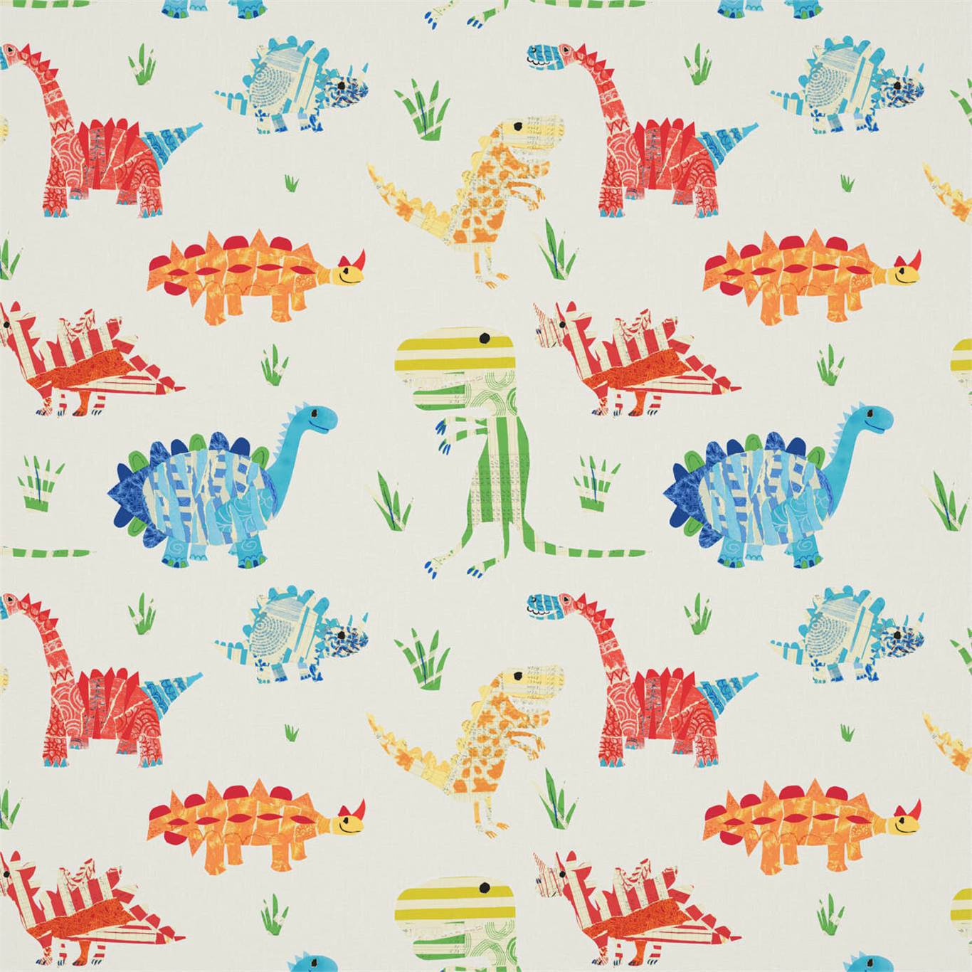 What A Hoot Fabrics 3229 Jolly Jurassic Fabric by Harlequin