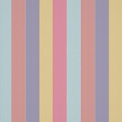 Funfair Stripe Fabric by Harlequin