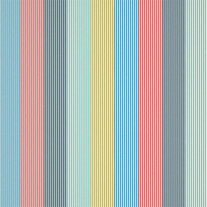 Funfair Stripe Fabric by Harlequin