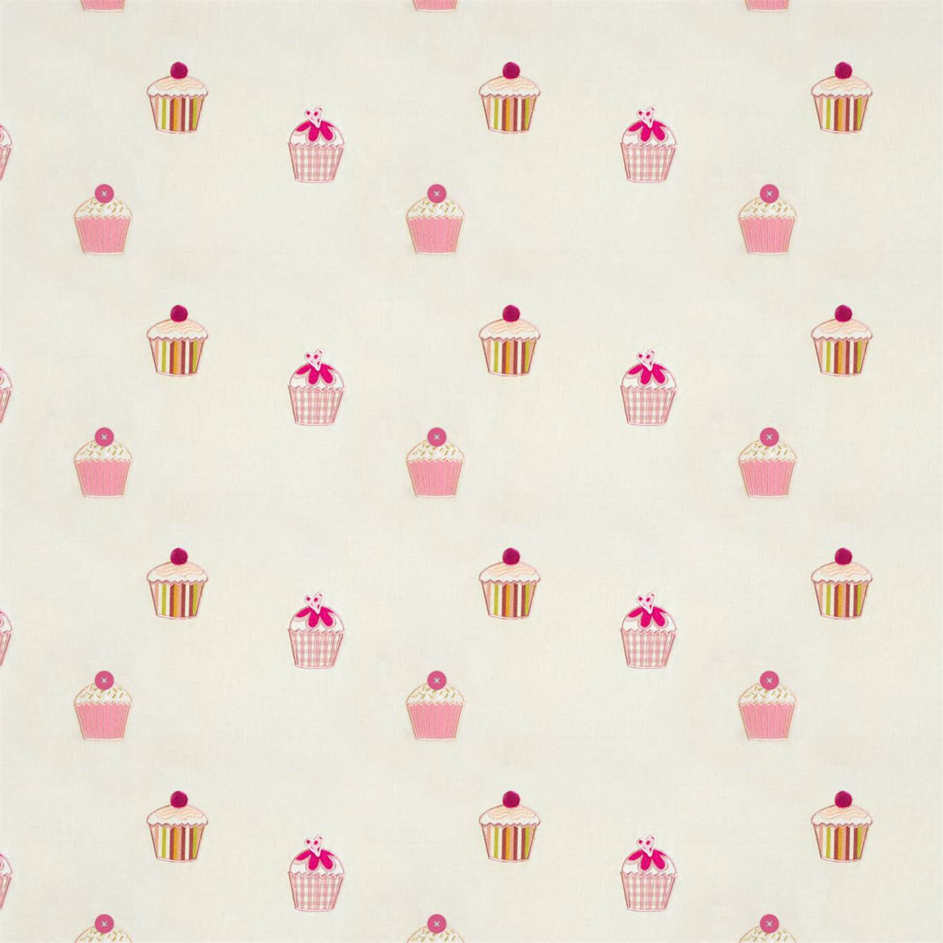 What A Hoot Fabrics 3263 Cupcakes Fabric by Harlequin