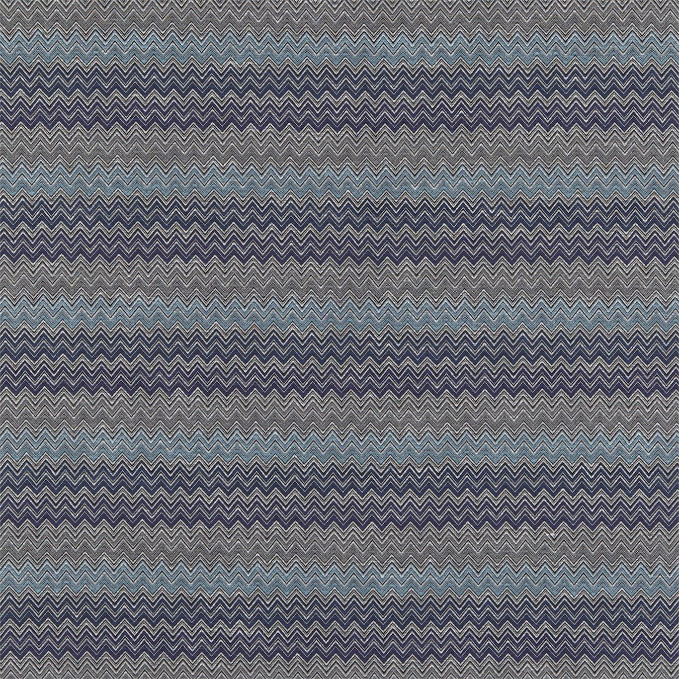 Chevron Fabric by Harlequin - HMOU130664 - Cobalt Denim Ice Steel