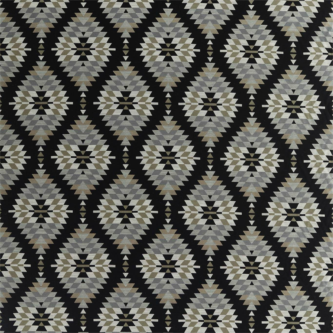 Elwana Fabric by Harlequin - HMUC133079 - Onyx/Jute/Stone