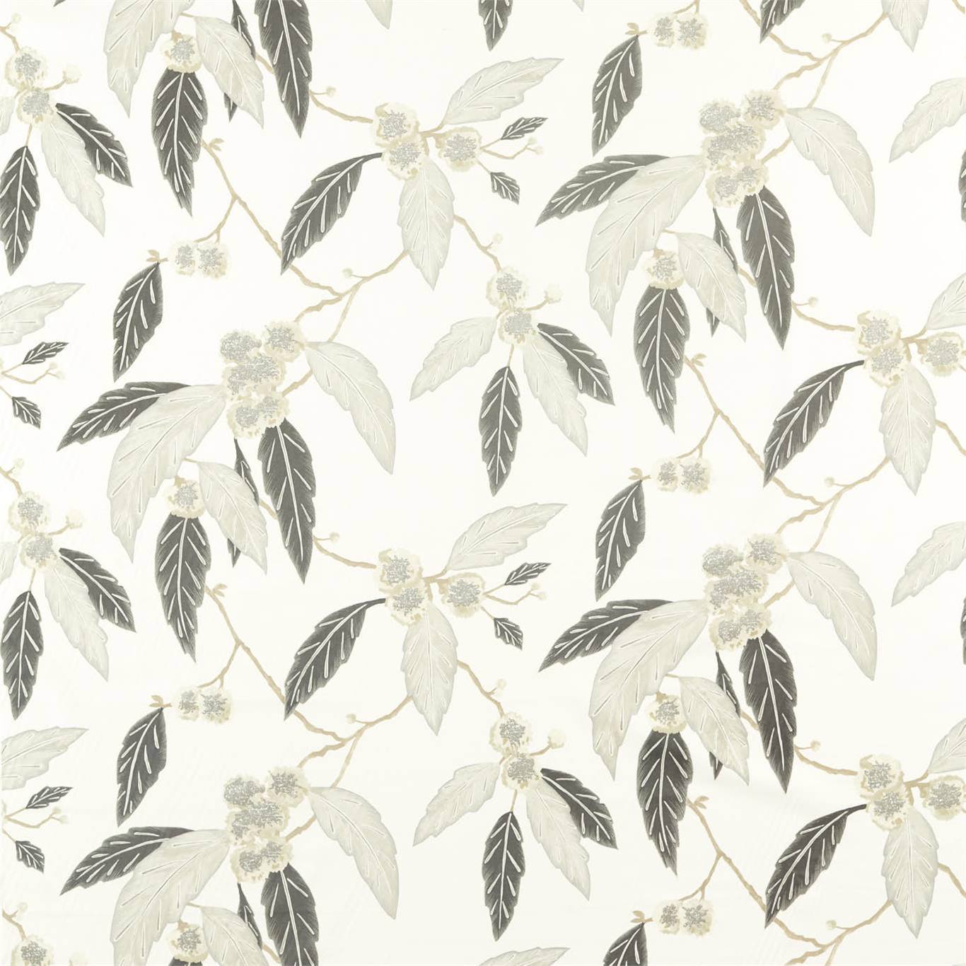 Coppice Fabric by Harlequin - HSAF120823 - Platinum/Ebony