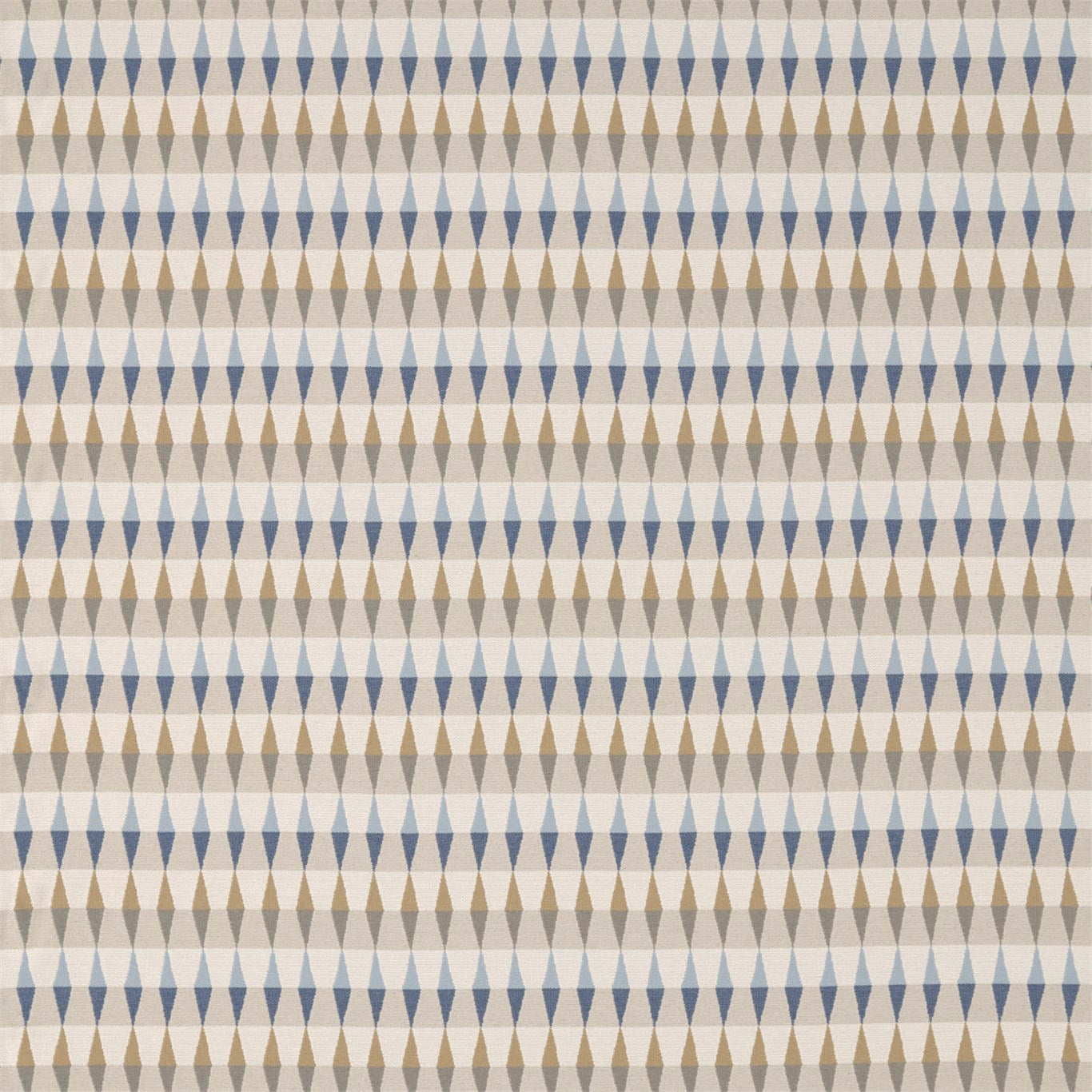 Ampico Fabric by Harlequin - HVIS132090 - Ochre/Navy/Sky