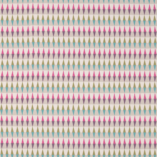 Ampico Fabric by Harlequin - HVIS132092 - Fuchsia / Marine / Lime
