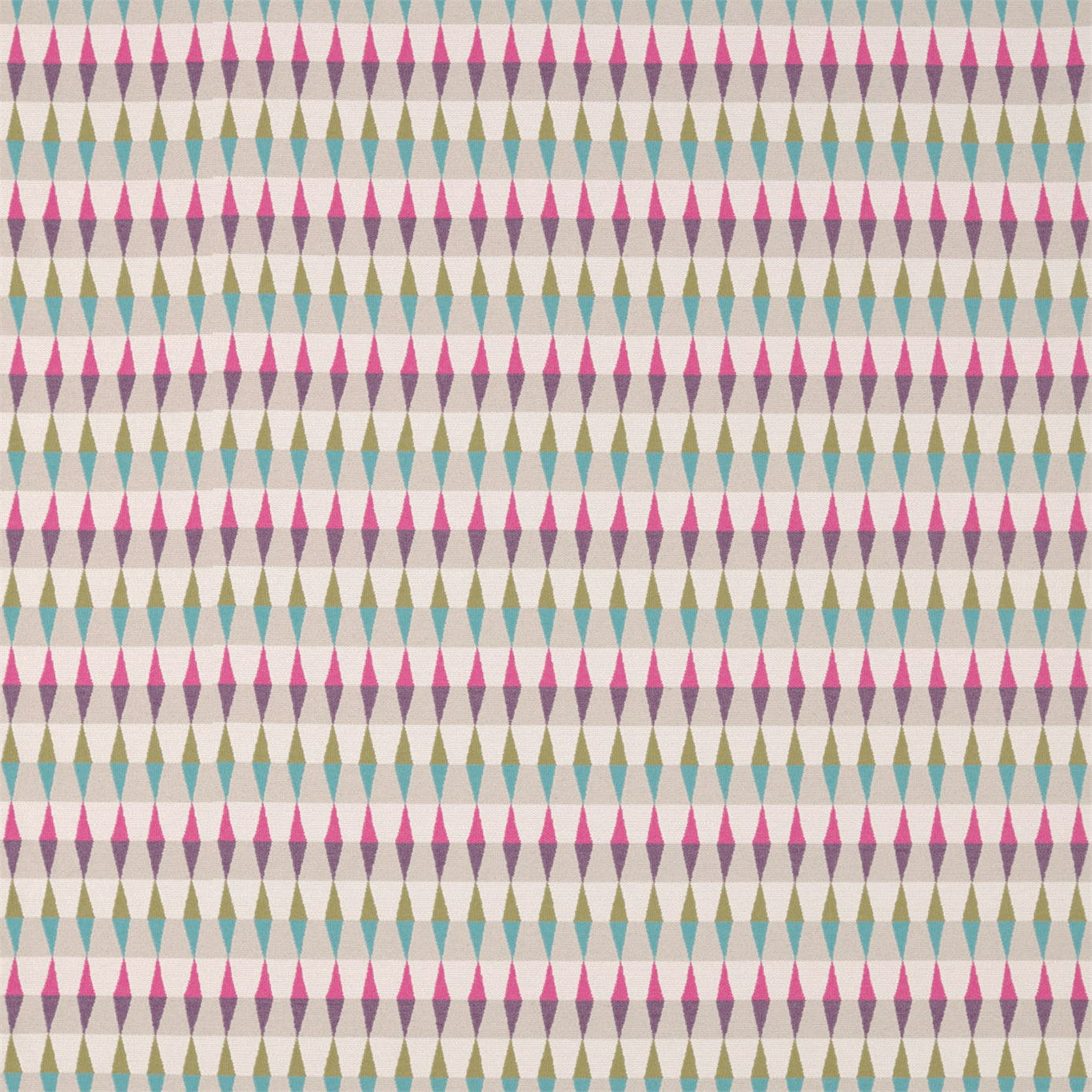 Ampico Fabric by Harlequin - HVIS132092 - Fuchsia / Marine / Lime