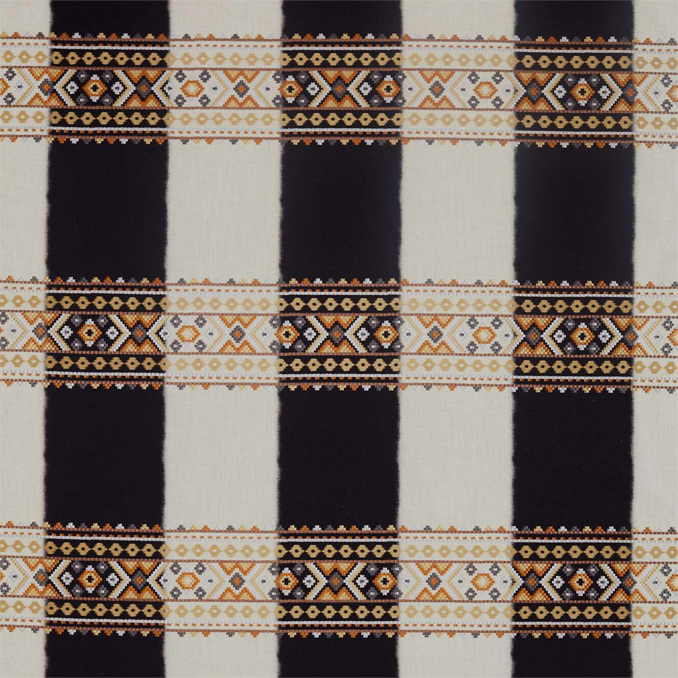 Bora Fabric by Harlequin - HZAP132642 - Charcoal / Bronze / Silver