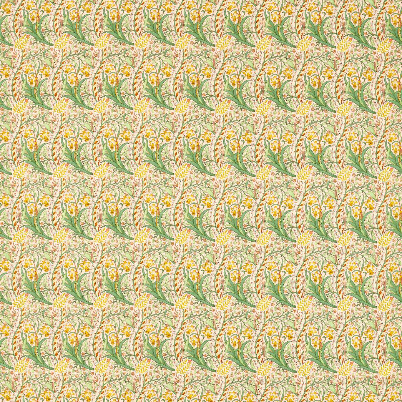 Daffodil Fabric by Morris & Co. - MCOP226992 - Pink/Leaf Green