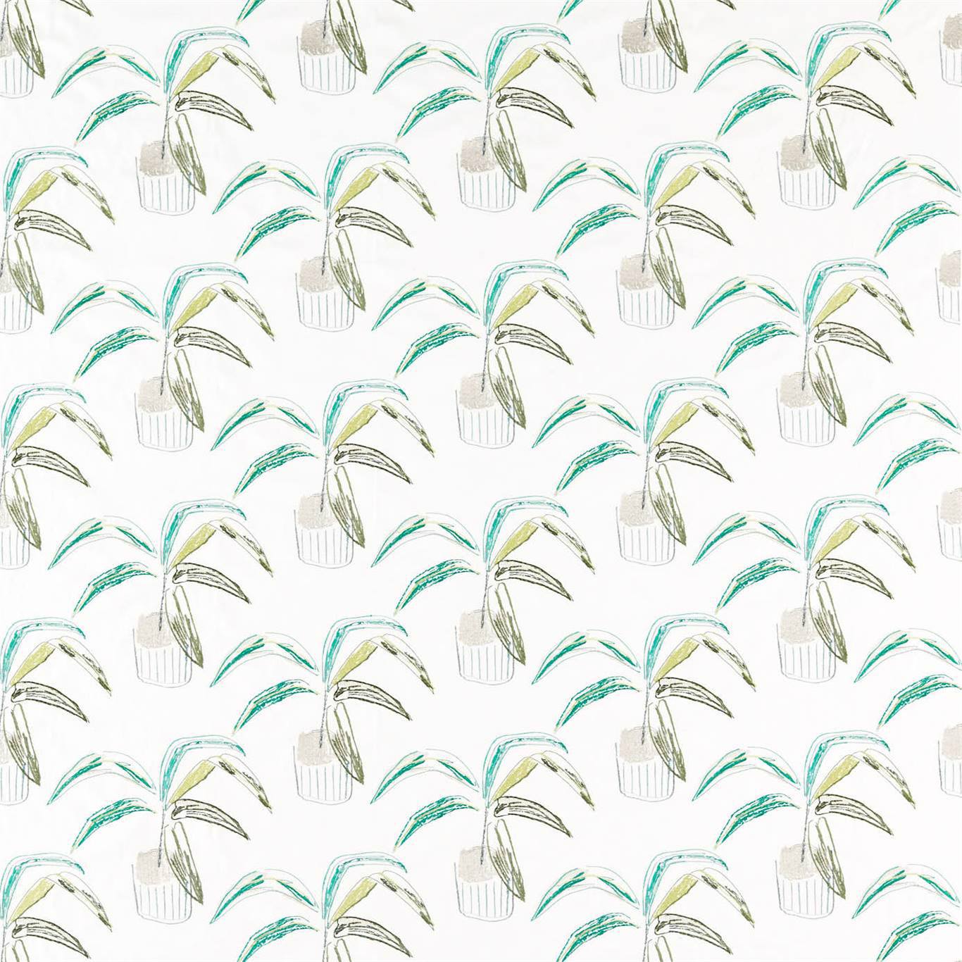 Crassula Fabric by Scion - NABS132860 - Juniper/Lime/Moss