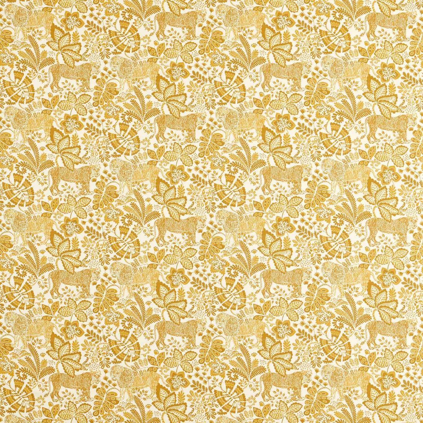 Rumble In The Jungle Fabric by Scion
