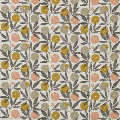 Blomma Fabric by Scion - NFIK120359 - Toffee/Blush/Putty