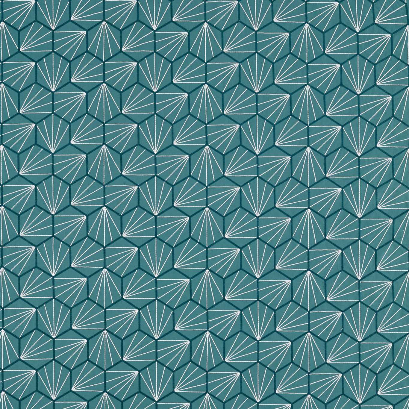 Aikyo Fabric by Scion - NJAP132736 - Teal