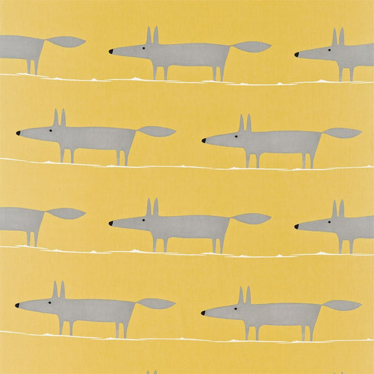 Mr Fox Fabric by Scion
