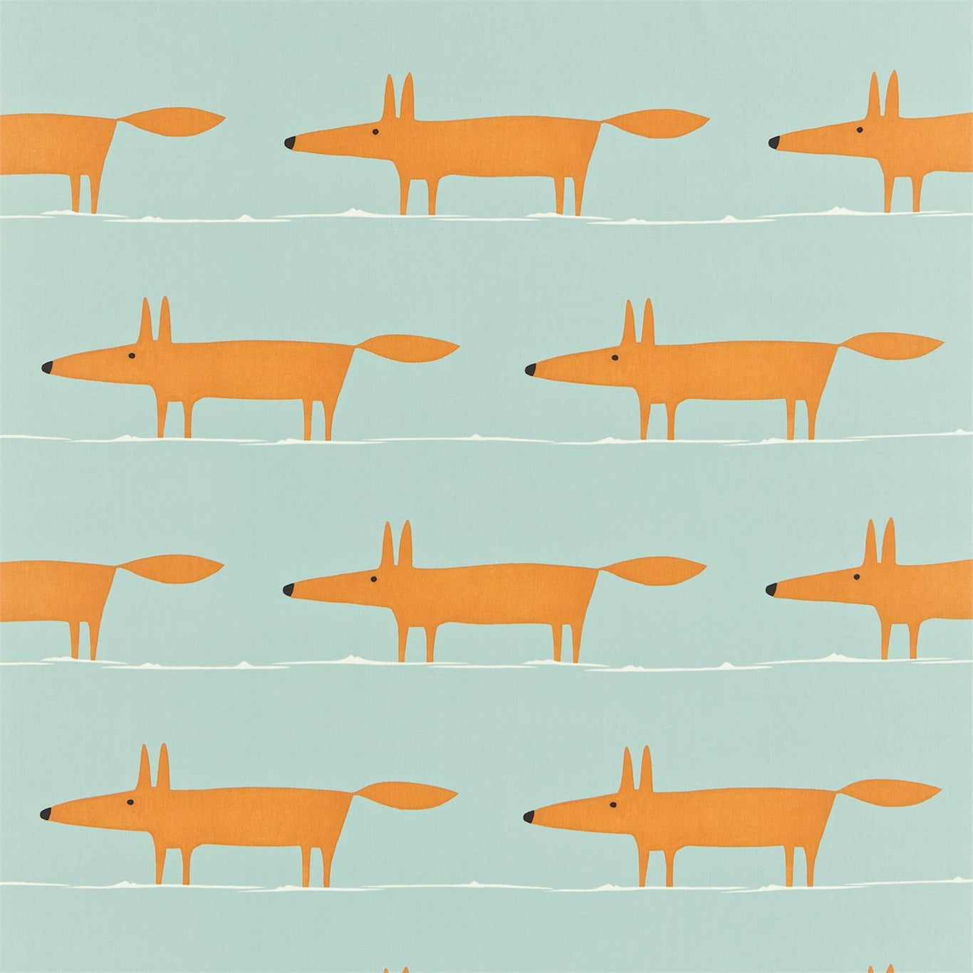 Mr Fox Fabric by Scion