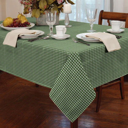 Green Gingham Tablecloths