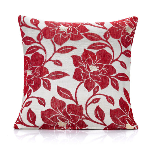 Red Peonie Cushion Cover