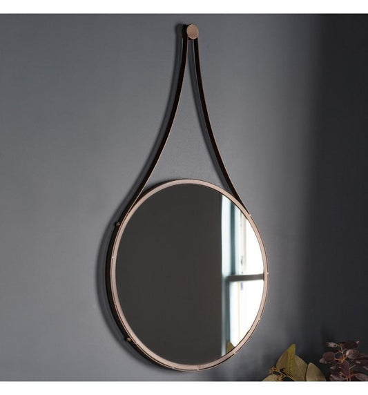 Broadway Round Mirror 410x735mm by Gallery