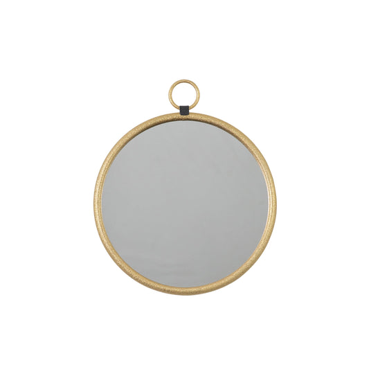 Bayswater Gold Round Mirror 400x20x450mm by Gallery
