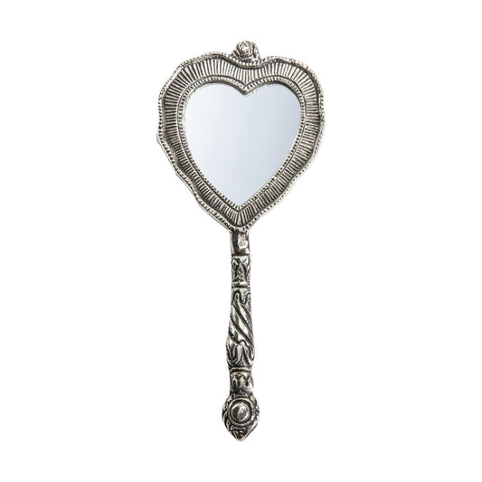Grandi Mirror Nickel Antique 220x90x15mm by Gallery