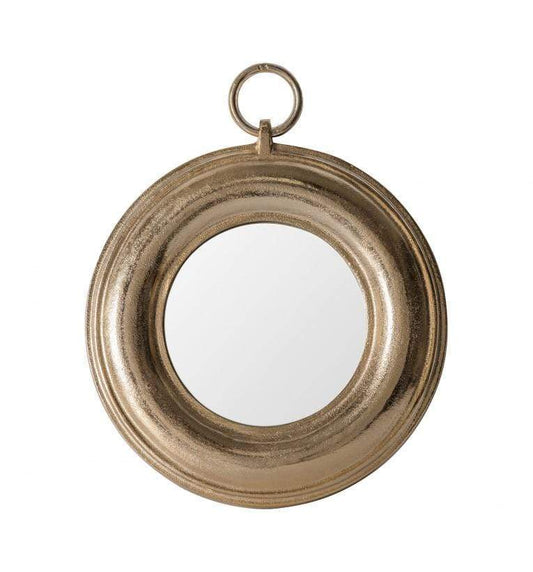 Sallah Mirror Gold 340x25x420mm by Gallery
