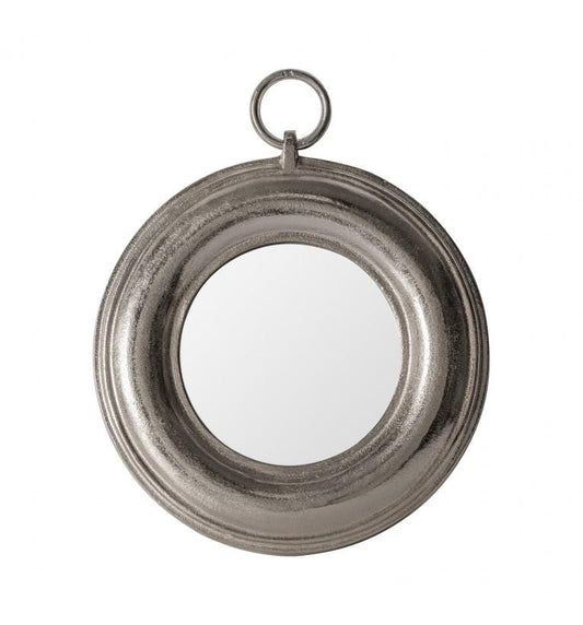 Sallah Mirror Silver 340x25x420mm by Gallery