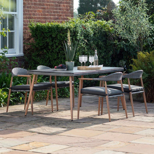 Lamorna 4 Seater Dining Set by Gallery