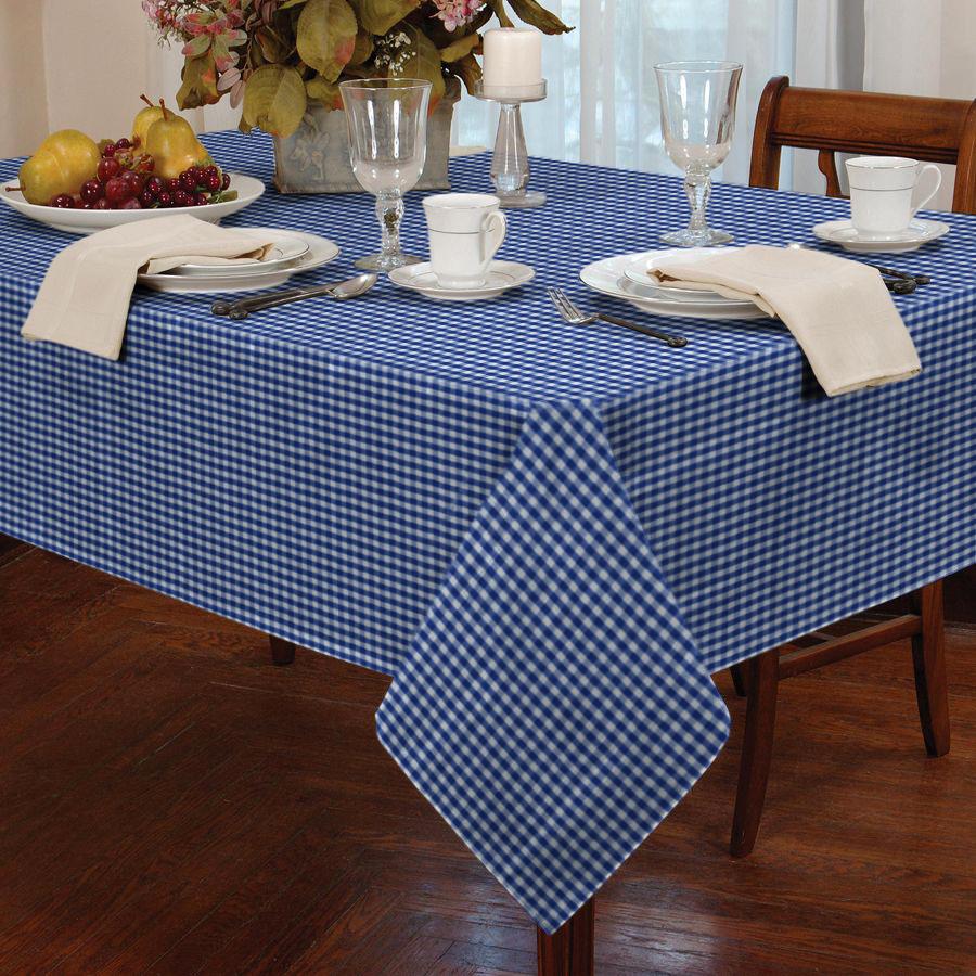 Blue Gingham Tablecloths
