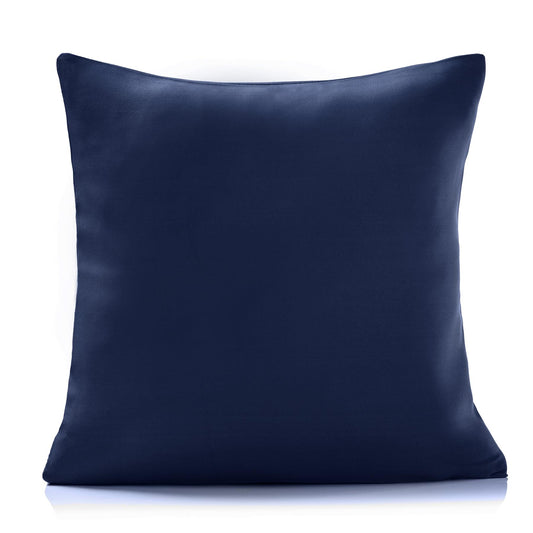 Navy Plain Triple Weave Cushion Covers