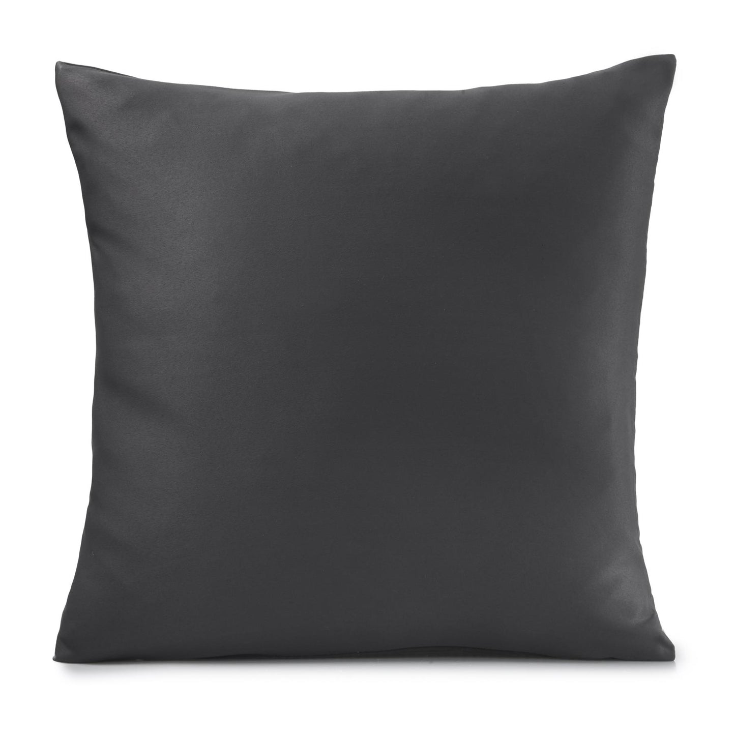 Charcoal Plain Triple Weave Cushion Covers