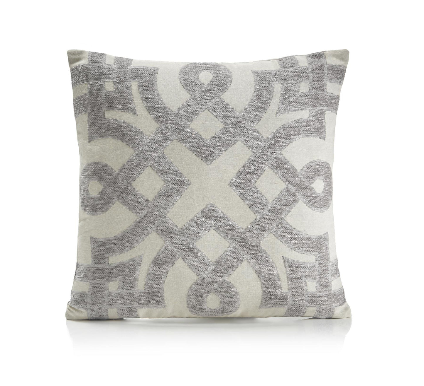 Silver Imper Chenille Cushion Covers