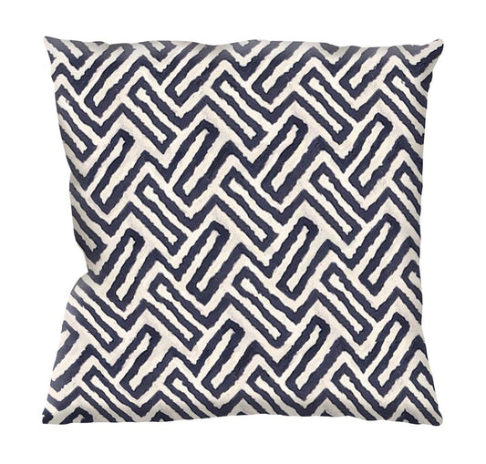 Blue Summer Range Water Resistant Outdoor Cushion Covers